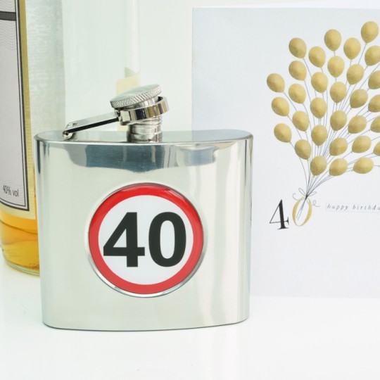 Speed sign Hip Flask