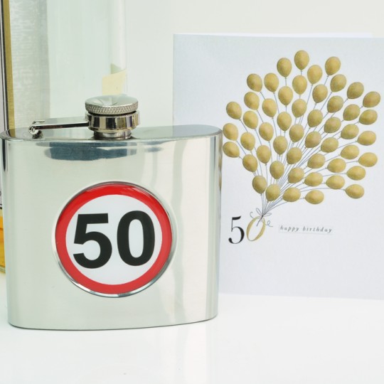 Speed sign Hip Flask