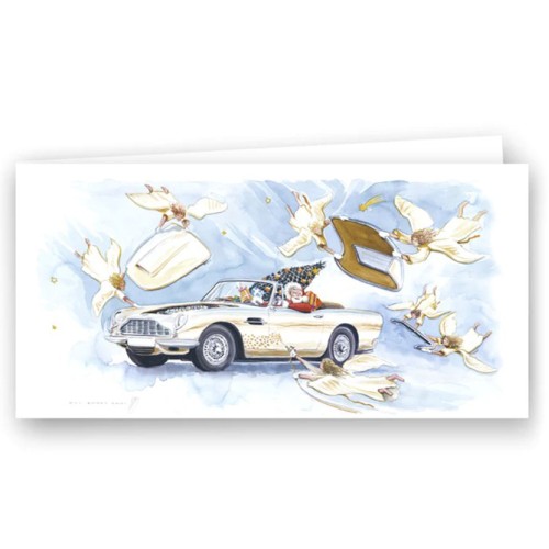 Uli Ehret Christmas Card - Angelic Service