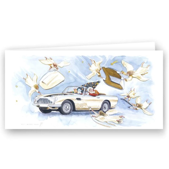 Uli Ehret Christmas Card - Angelic Service