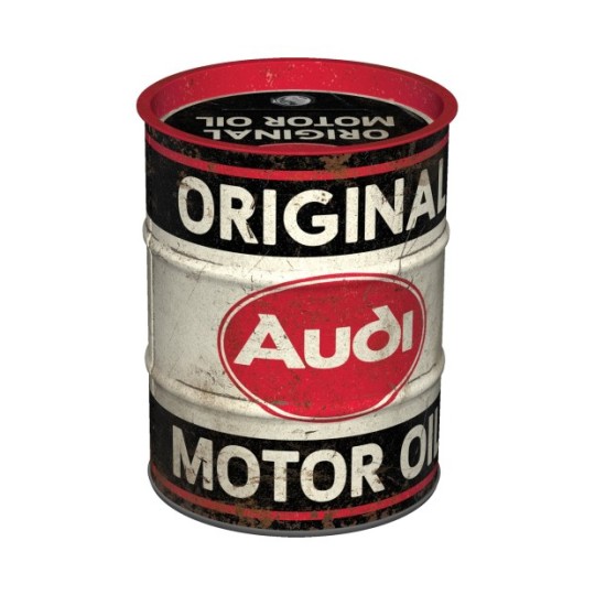 Audi Oil Barrel Money Box