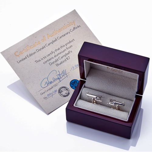 Limited Edition Bluebird K7 Cufflinks