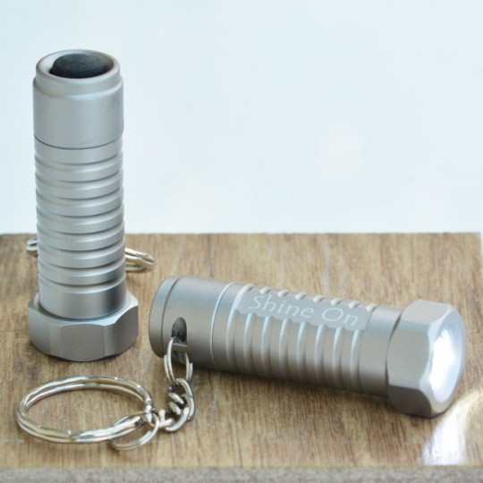 Personalised Bolt Torch Keyring