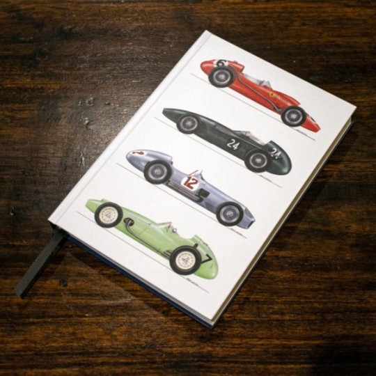 1950's Grand Prix Racing Car Notebook
