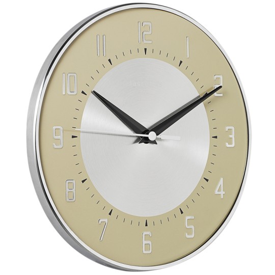 Deco Wall Clock Cream