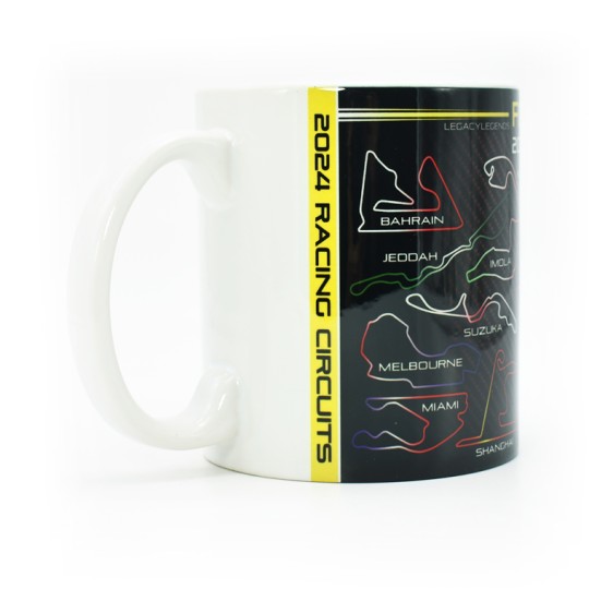 Formula 1 2024 Circuits Mug