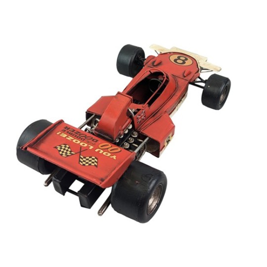 Tinplate Formula 1 Red Car Tinplate Formula 1 Red Car