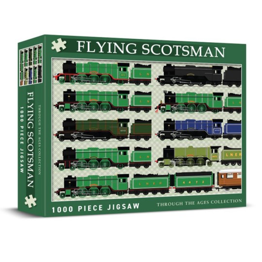 Flying Scotsman Train Jigsaw