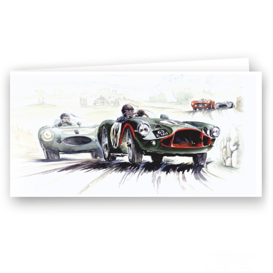 Uli Ehret Greetings Card - Dunrod Drifters