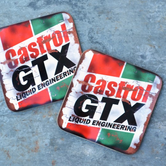 Castrol GTX Oil Coaster