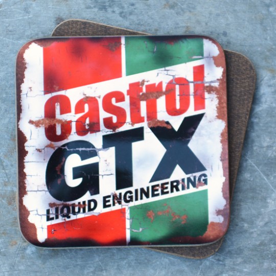 Castrol GTX Oil Coaster