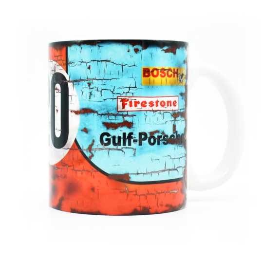 Gulf Porsche Racing Mug