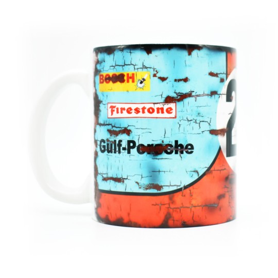 Gulf Porsche Racing Mug