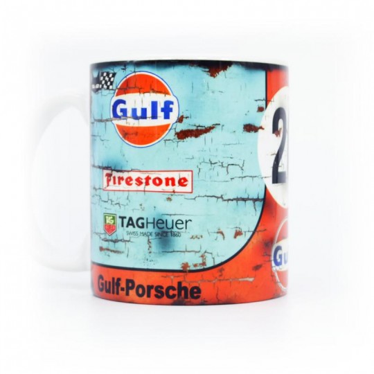 Gulf Porsche Racing Mug