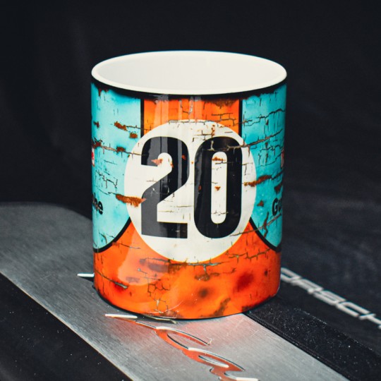 Gulf Porsche Racing Mug