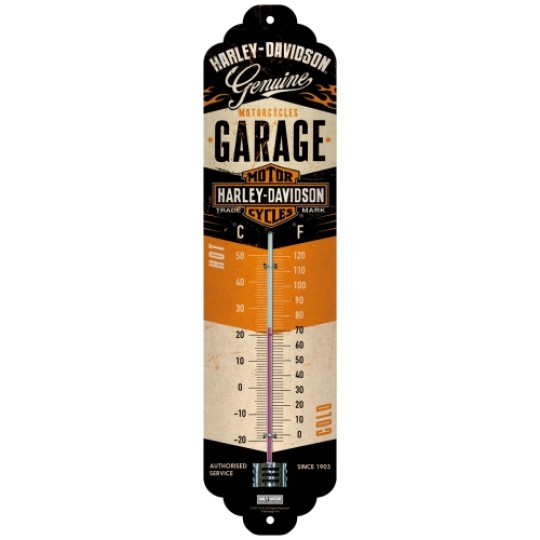 Harley Davidson Garage Thermometer