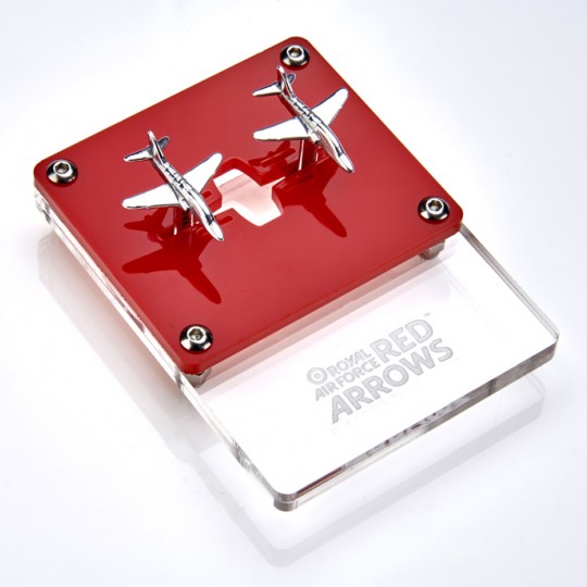 Reclaimed Red Arrows T1 Hawk Cufflinks