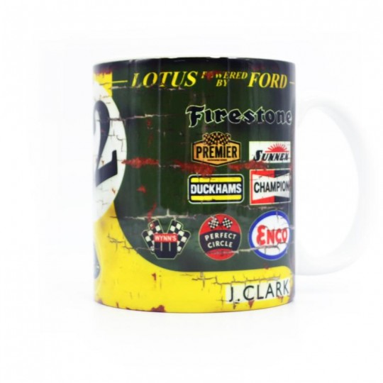 Jim Clark Lotus No82 Racing Mug