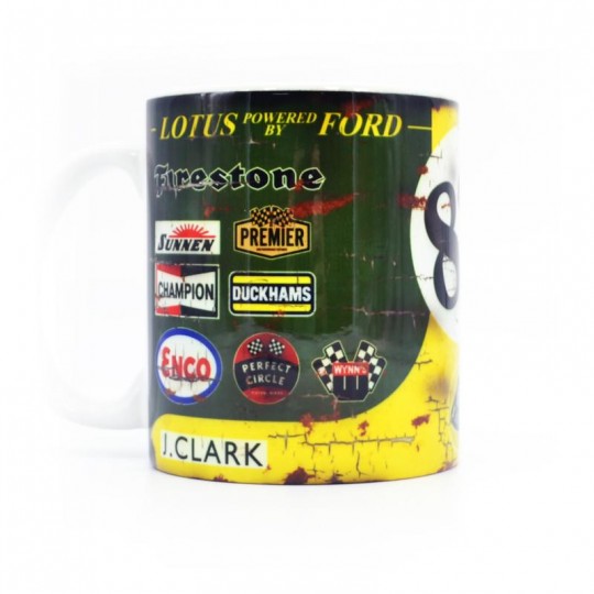 Jim Clark Lotus No82 Racing Mug