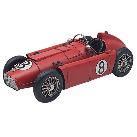 Tinplate Lancia D50 Inspired Red Car
