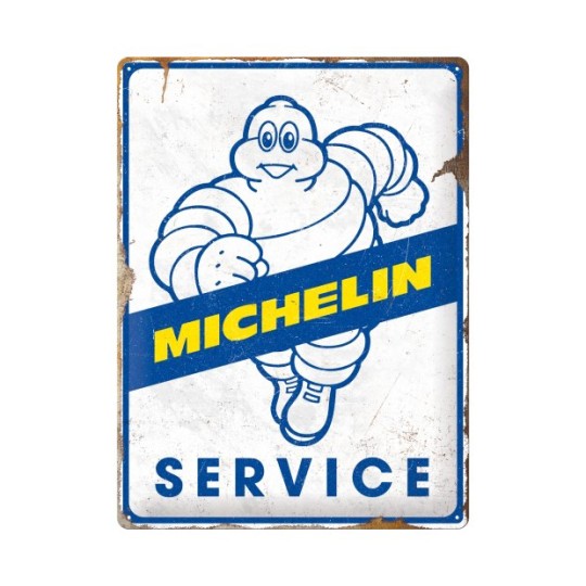 Michelin Garage Tinplate Sign