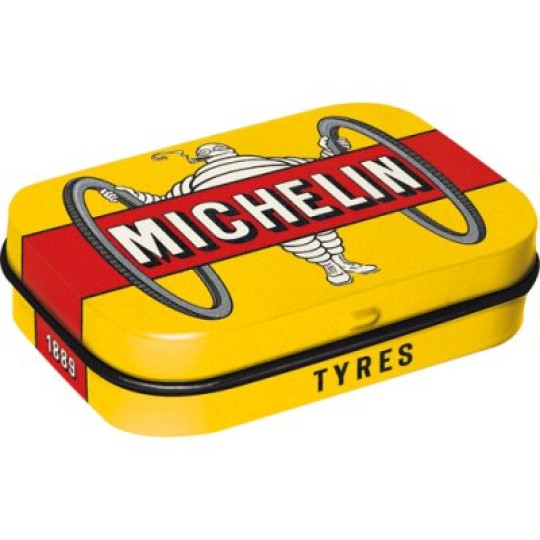 Michelin Yellow Mint Tin