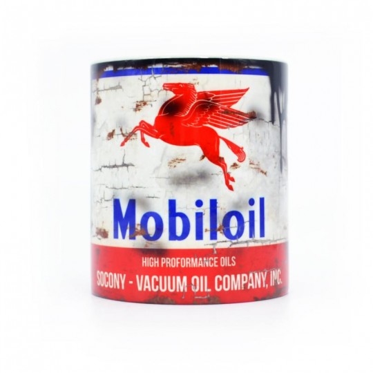 Mobiloil Oil Can Mug