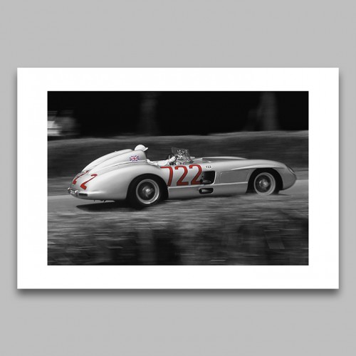 1955 Mercedes Benz 300SLR Limited Edition Print