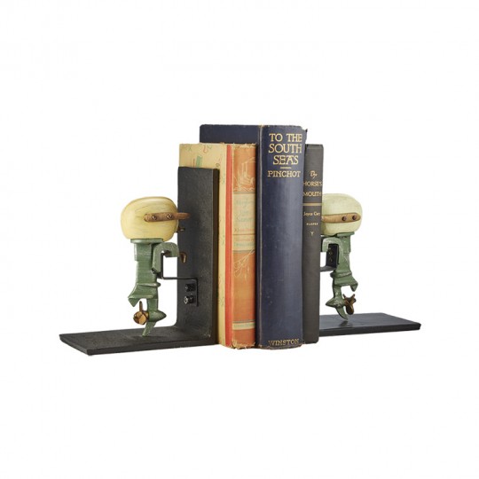 Outboard Motor Bookends