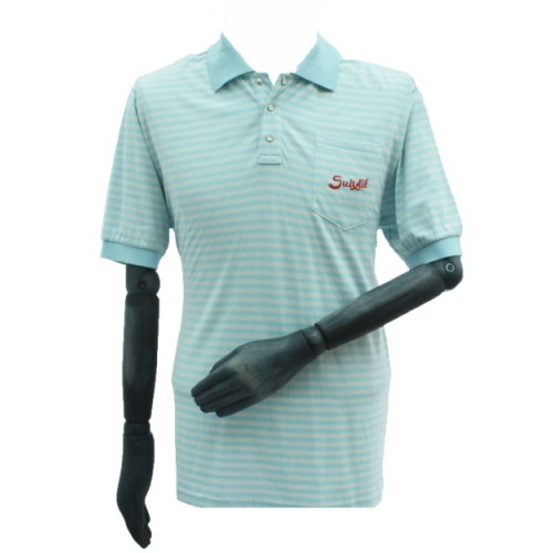 Suixtil Pescara Polo Shirt Blue Stripe