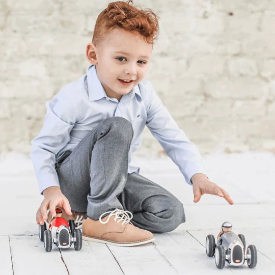 Baghera Silver Toy Racing Car