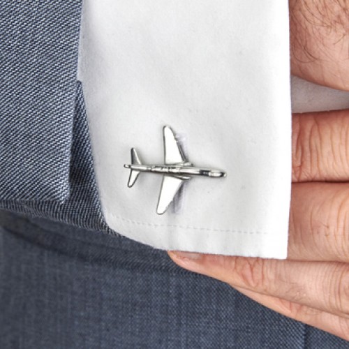 Reclaimed Red Arrows T1 Hawk Cufflinks