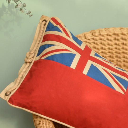 Large Red Ensign Cushion