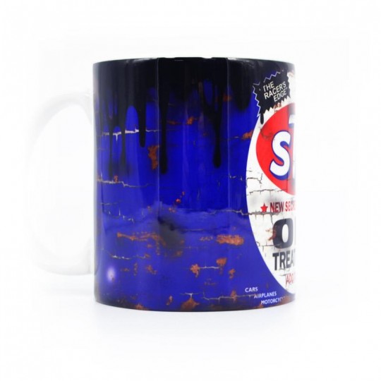 STP Oil Treatment Can Mug