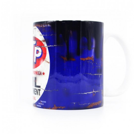 STP Oil Treatment Can Mug