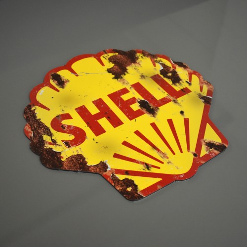 Shell Replica Tin Sign