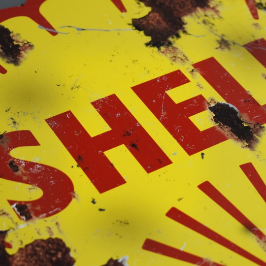 Shell Replica Tin Sign
