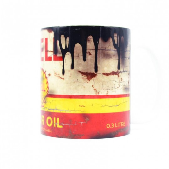 Shell Oil Can Mug