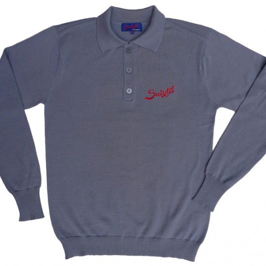 Suixtil Targa Pima Sweater Steel Blue