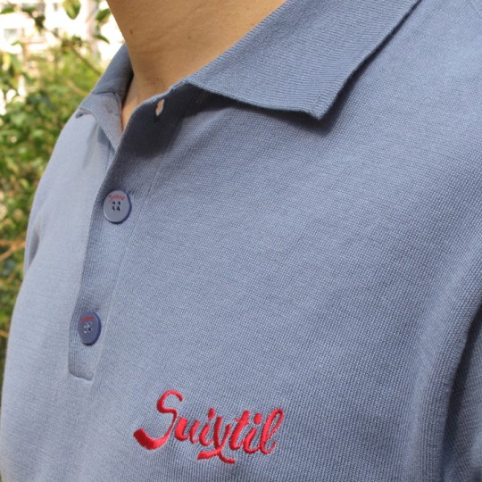 Suixtil Targa Pima Sweater Steel Blue