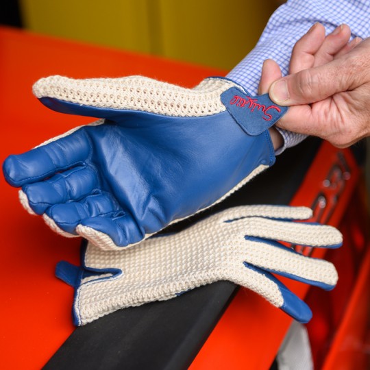 Suixtil Grand Prix Blue Driving Gloves