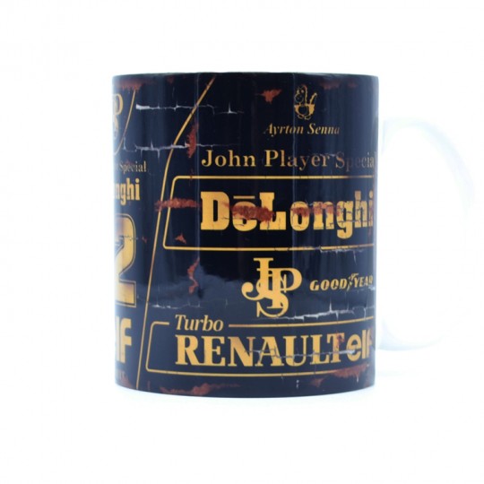 Ayrton Senna JPS Racing Mug