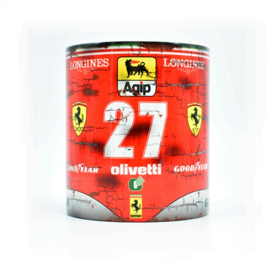 Gilles Villeneuve Ferrari No27 Racing Mug