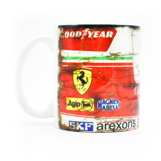 Niki Lauda Ferrari Racing Mug