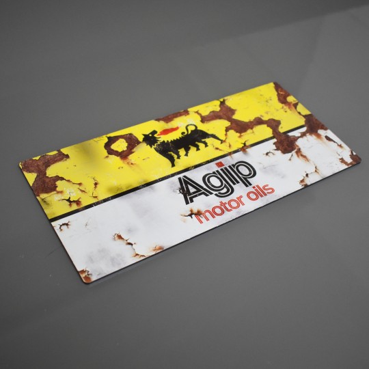 Agip Motor Oil Replica Tin Sign