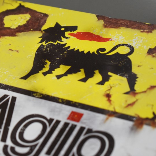 Agip Motor Oil Replica Tin Sign