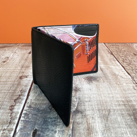 Classic Car Leather Bi-Fold Wallet