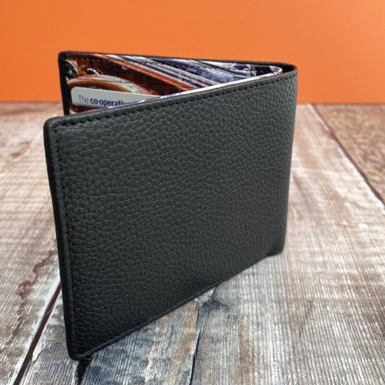 Classic Car Leather Bi-Fold Wallet