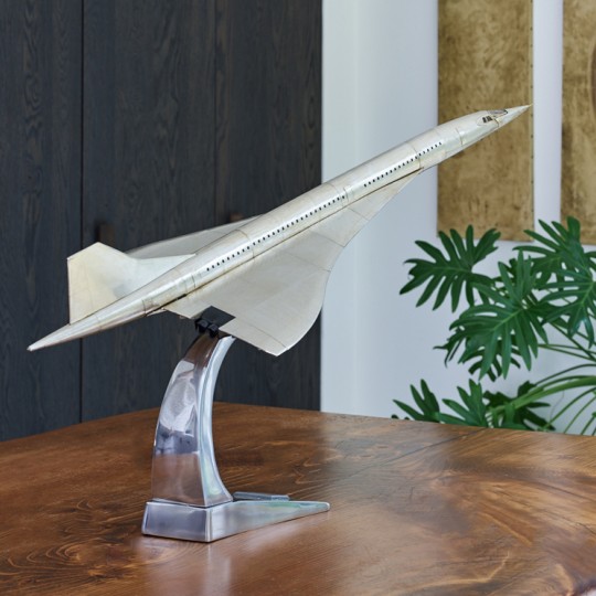 Large Aluminium Concorde