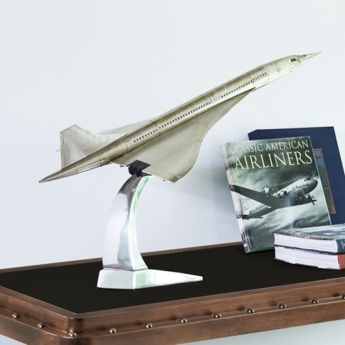 Large Aluminium Concorde